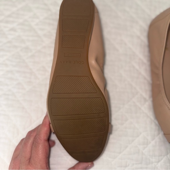 Cole Haan Women’s Size 10 Tova Bow Ballet Flat Brush - Picture 5 of 6